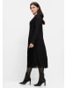 sheego Strickkleid in schwarz