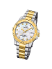 Jaguar Analog-Armbanduhr Jaguar Pro Diver silber, gold mittel (ca. 34mm)