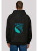 F4NT4STIC Ultra Heavy Hoodie Koi Fish Japan Streetstyle in schwarz
