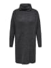 ONLY Carmakoma Strickkleid in Dark Grey Melange