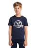 Carlo Colucci T-Shirt Canazza in Navy