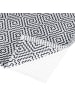 relaxdays 5x Antirutschmatte in Creme - (B)100 x (T)120 cm