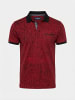 KOROSHI Normalbaumwolle polo Ã¼berall in rot