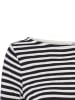 s.Oliver Shirt in marine weiß