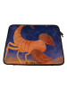 Mr. & Mrs. Panda Laptop Tasche Sternzeichen Skorpion Design ohne... in Weiß