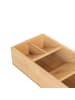relaxdays Besteck-Organizer in Natur - (B)40 x (H)6 x (T)12 cm