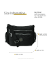 Bag Street Schultertasche Nylon schwarz ca. 30cm