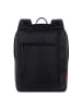 Bugatti Clark Daypack Leder 42 cm Laptopfach schwarz