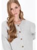 DreiMaster Vintage Cardigan in grey melange