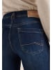 Cecil Bluse in Dark Blue Wash