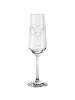 Mr. & Mrs. Panda Sektglas Faultiere Herz ohne Spruch in Transparent