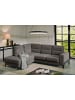 MF Design Cassada Recamiere Links in Mausgrau -  (L) 237 x (B) 277 x (H) 100 cm