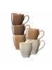 Ritzenhoff & Breker 6er Set Kaffeebecher Sahara in 400 ml in braun