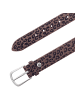 b.belt Gürtel Leder taupe-copper
