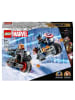 LEGO Bausteine Marvel Super Heroes 76260 Black Widow & Captain America Motorräder