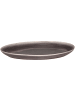 Chic Antique Servierplatte CALAIS Grau Oval 36x27 cm