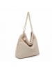 KASSANDRA Schultertasche in BEIGE