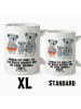 Mr. & Mrs. Panda JumboTasse Koala Familie mit Spruch in Weiß