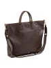 DuDu Judith Shopper Tasche Leder 41 cm in coffee brown