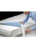 Erwin Müller Textilfaser Matratzenschutz wasserdicht/kochfest 2er-Pack in weiß