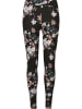 Urban Classics Urban Classics Damen Ladies Soft AOP Leggings in blacksoftflower