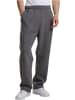 Urban Classics Jogginghose FLUFFY TRACKPANTS comfort/relaxed in Grau