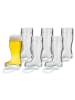 Stölzle 6er Set Biergläser Stiefel in Transparent 500 ml in transparent