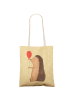 Mr. & Mrs. Panda shopping bag Igel Luftballon ohne Spruch in Gelb Pastell