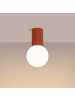 Nice Lamps Plafond ORBITAL 1 red H 21 cm