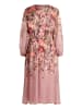 Vera Mont Midikleid mit Print in Dark Pink/Rosé