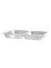 Riess HENDI Lebensmittelpfanne GN 1/1 zweigeteilt, 7,5L, 530x325x(H)65mm