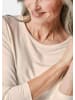 GOLDNER Shirt Kombifreundliches Shirt mit ¾ Arm in cremeweiß