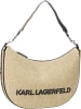 Karl Lagerfeld Beuteltasche K/Moon Raffia 241W3020 in Natural