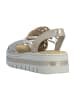 rieker Plateau Sandaletten in Beige