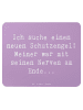 Mr. & Mrs. Panda Maus Pad Spruch Neuer Schutz mit Spruch in Lavendeltraum