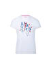 BIDI BADU Shinae Lifestyle Tee - blue/white/red in white/blue/red