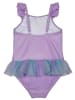 Disney Frozen Disney Die Eiskönigin Badeanzug mit Rüschen Elsa Frozen Einteiler in lila