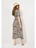 More & More Blusenkleid in twotone animal print