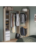 CALICOSY Garderobe SWING in Helles - (W) 199,7  x (H) 218,3  x (L) 43,9  cm
