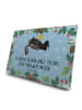 Mr. & Mrs. Panda Adventskalender Stinktier Ball mit Spruch in Eisblau