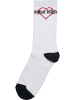 Mister Tee Basic Socks in black/white/red