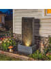 Outsunny Gartenbrunnen in Grau 37,5L x 22B x 80H cm