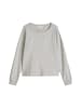 DfC Sweatshirt relaxed garment-dyed in Pure Grey Melange