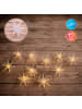 näve LED Lichterkette "3D-STERNE" in weiß - (L)165 cm x (B)10 cm x (H)10 cm