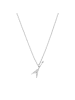 Amor Kette mit Anhänger Silber 925, rhodiniert in Silber