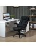 Vinsetto Bürostuhl-65B x 72T x 120H cm-Schwarz