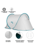 COFI 1453 NILS Campingzelt Automatik-Zelt – 220×120?cm mit UV-Schutz & in Grau