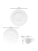 Villeroy & Boch 18-tlg. Kaffee-Set Royal in Weiß – in weiß