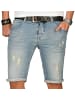 Alessandro Salvarini A. Salvarini Herren Sweat Shorts kurze Hosen in Blue