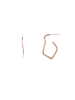 Steel_Art Ohrstecker Damen Avelina rose goldfarben in rosegoldfarben